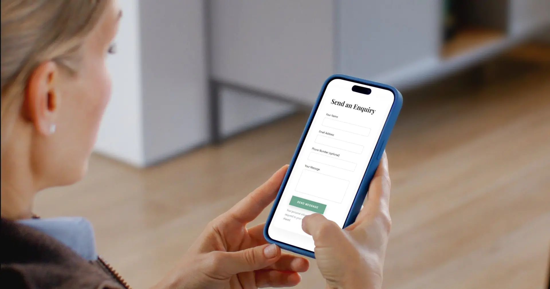 Counselling website booking system preview