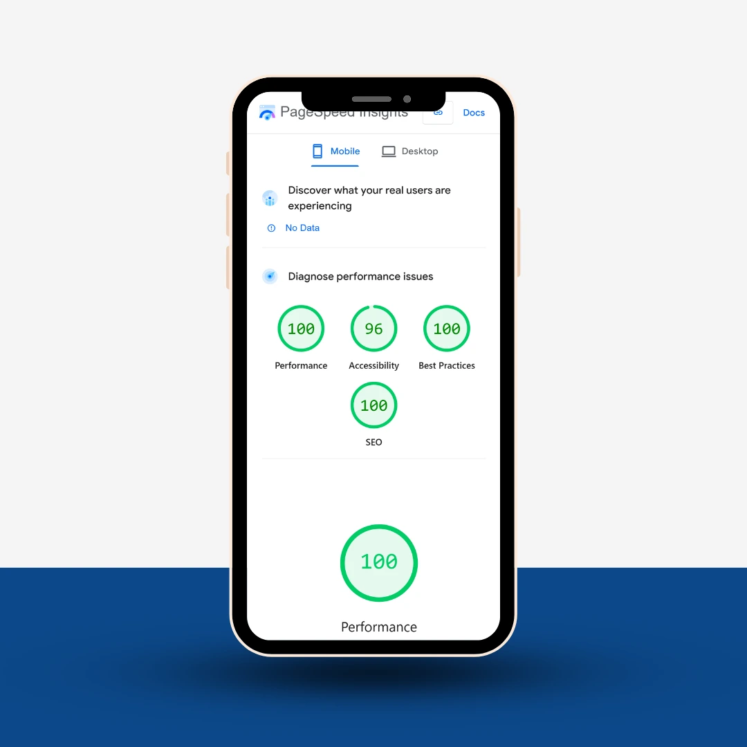 Website preview shown on a modern laptop